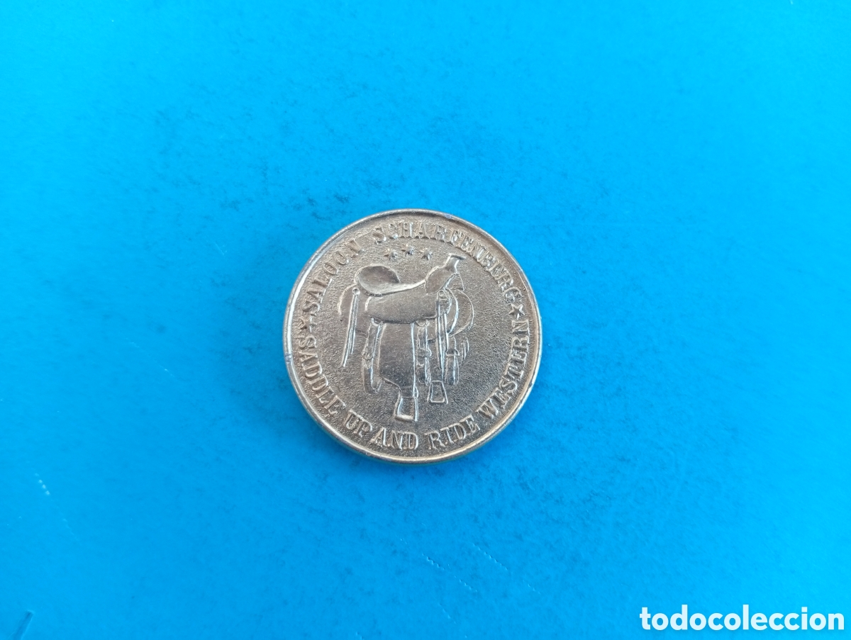 Monedas locales: Ficha 1 dolar Saloon Schafenberg - Foto 2