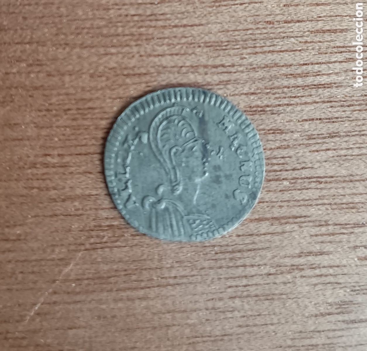 Monedas locales: JETON FICHA TOKEN DE LAT&Oacute;N - ALEJANDRO MAGNO - CIRCA 1783-1833 - ACU&Ntilde;ACI&Oacute;N N&Uacute;REMBERG - 16mm