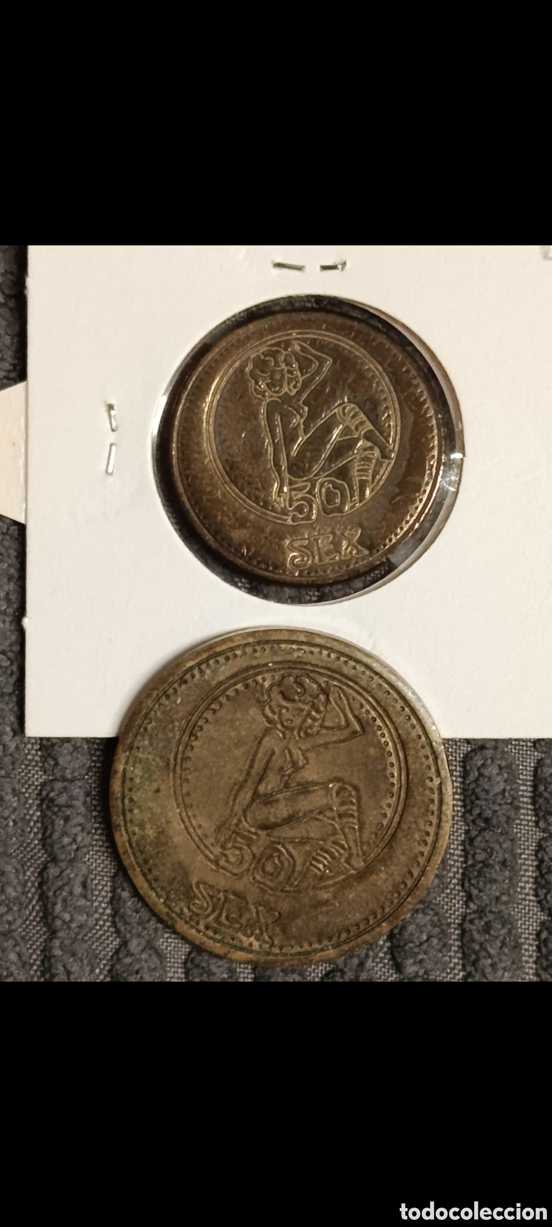 Monedas locales: 2 Fichas cafe teatro( Bilbao),General Concha 37