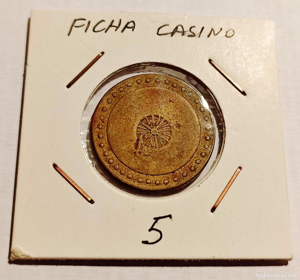 Monedas locales: FICHA DE CASINO O SIMILAR VALOR 5