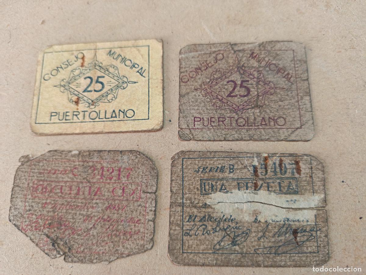 Monedas locales: LOTE DE 4 VALORES. LOS DE LA FOTO. MAL ESTADO. VER FOTOS.