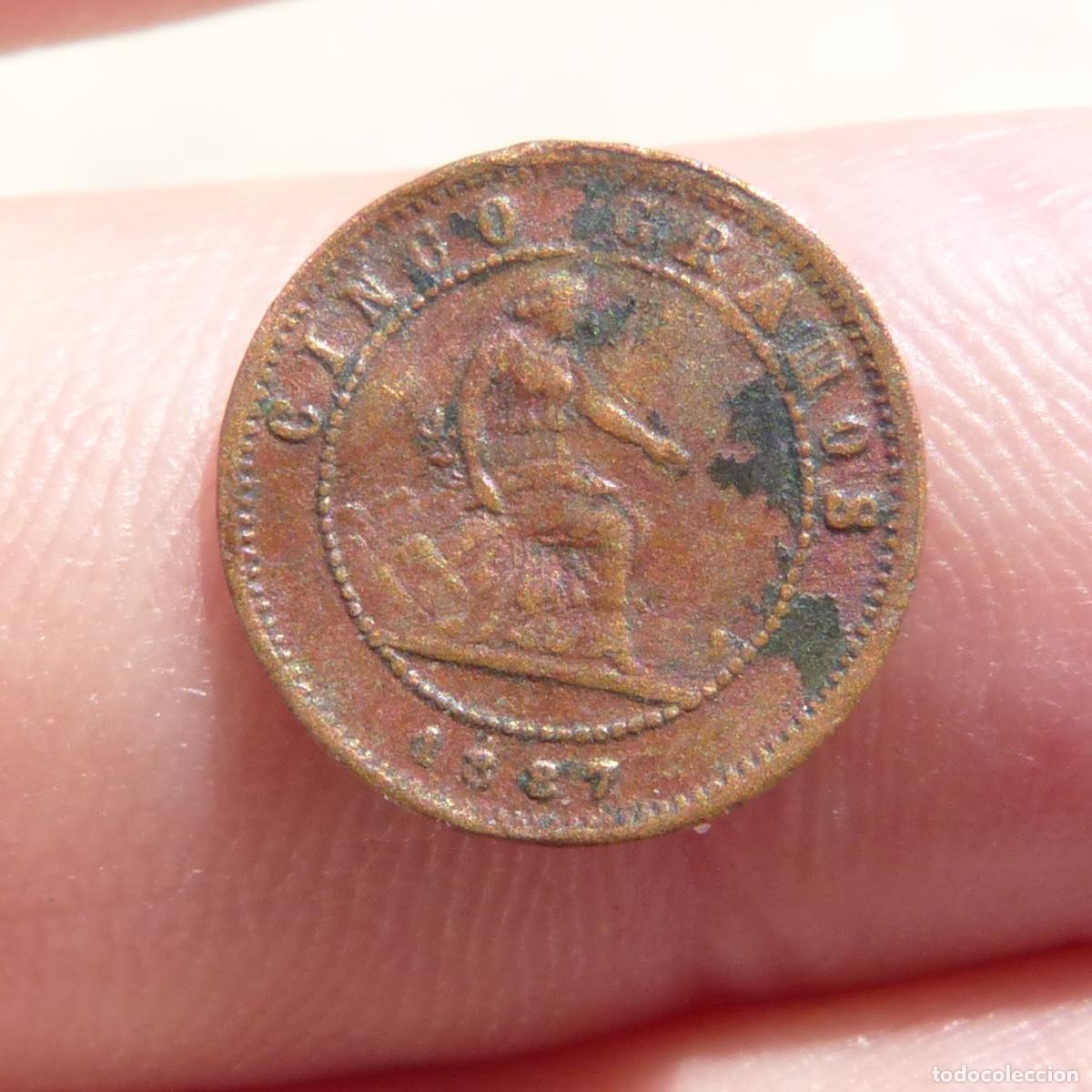 Monedas locales: Peque&ntilde;a moneda de propaganda o jeton , nurnberg, Lawer, 1887, cinco centimos , 0,54gr.