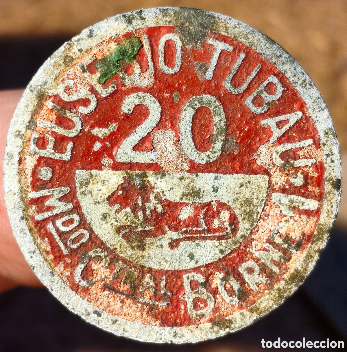 Monedas locales: BORNE - Eusebio Tubau - 20 pesetas