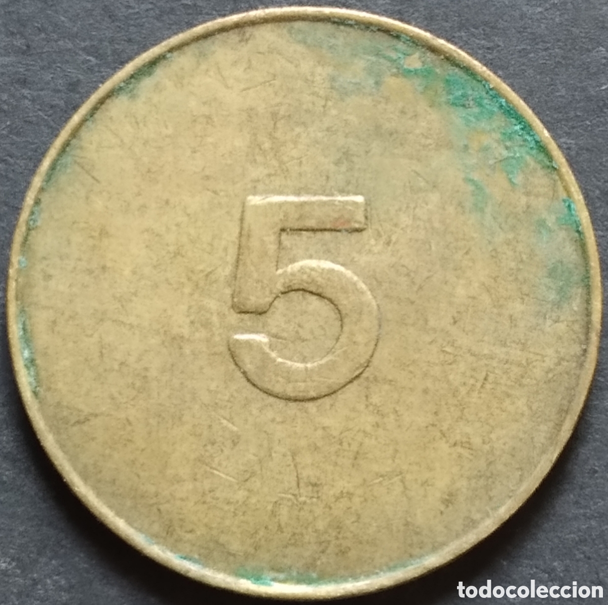 Monedas locales: TOKEN / JETON / FICHA / GETTONE / MEDALLA - 5 CEM