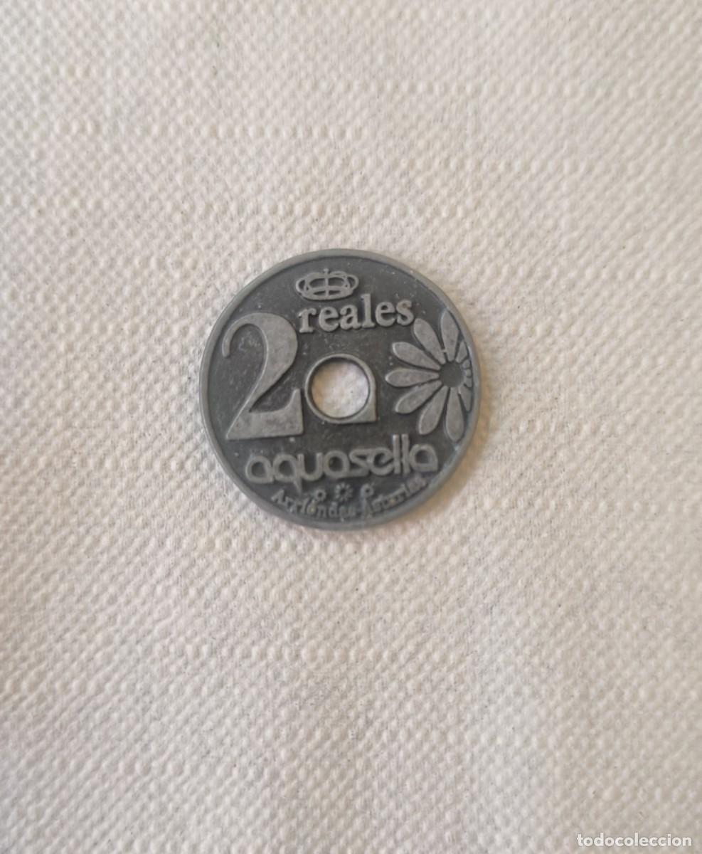 Monedas locales: 2 reales de Aquasella Arriondas Asturias
