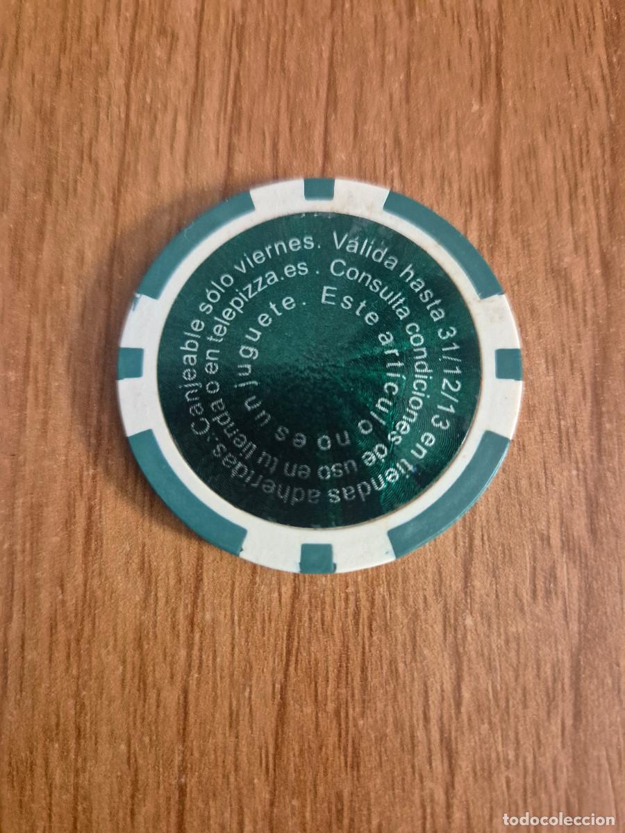 Monedas locales: FICHA 2 &euro; TELEPIZZA. - Foto 2