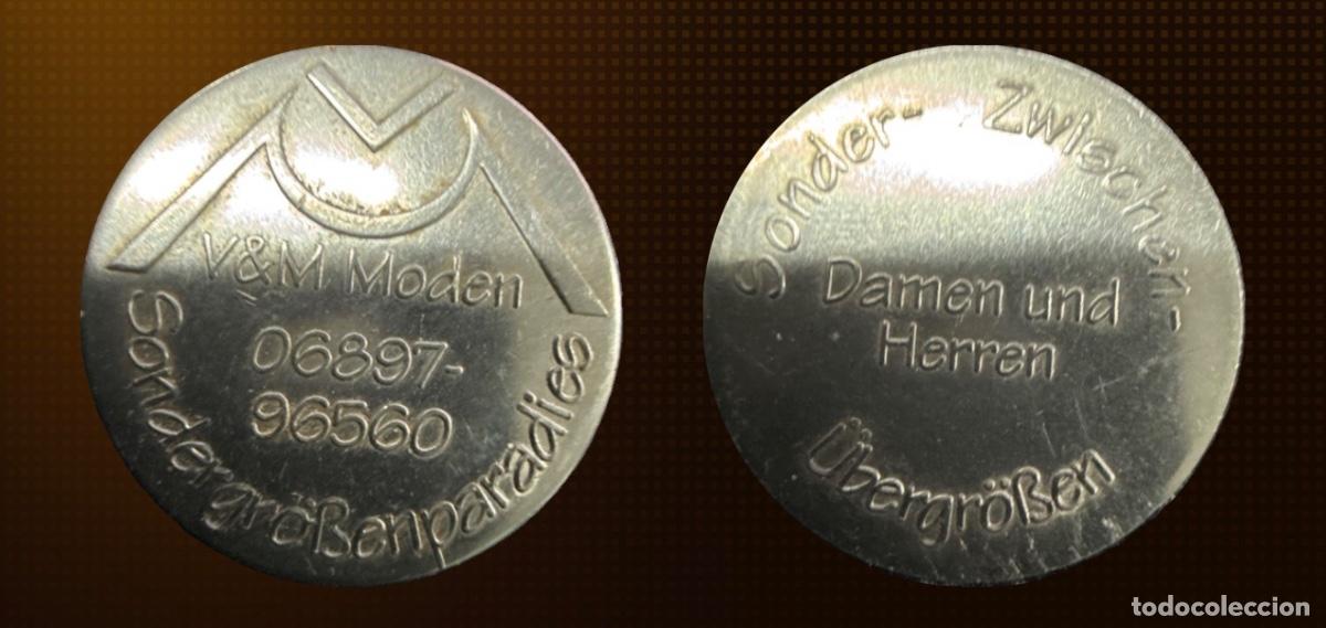 Monedas locales: Ficha / Token publicitario vintage alem&aacute;n &ndash; K&M Moden