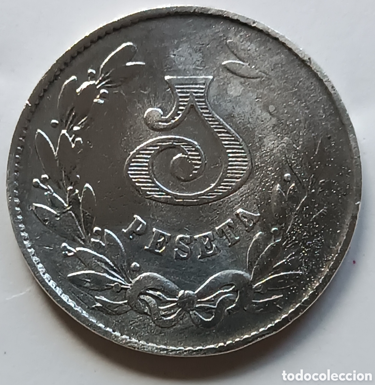 Monedas locales: Ficha casino peseta.