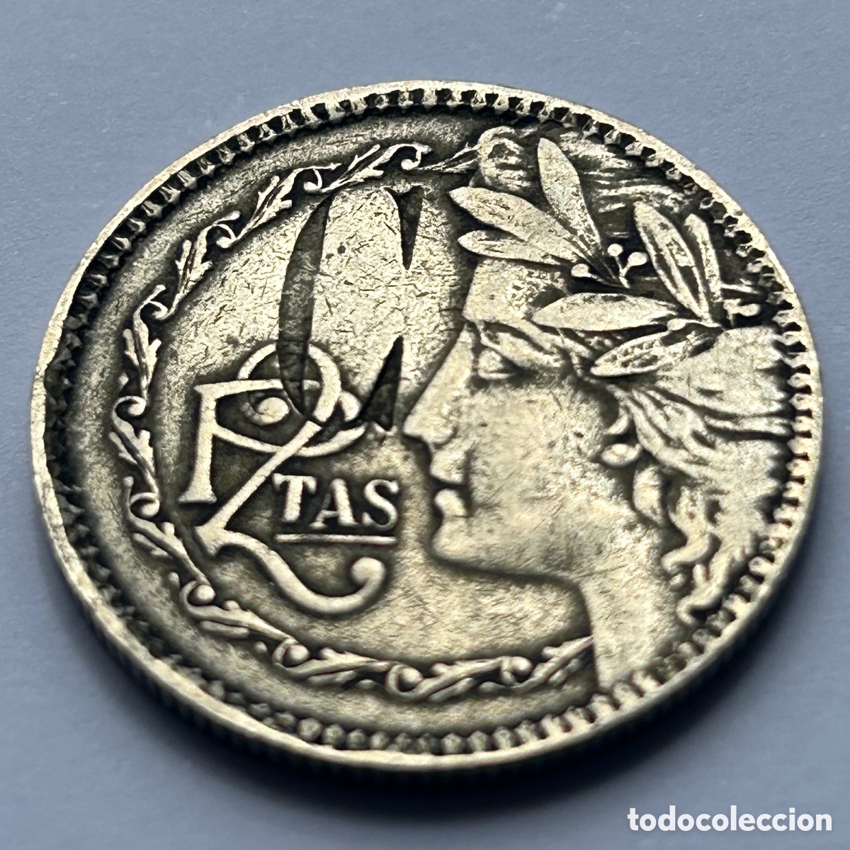 Monedas locales: Ficha casino 2 pesetas