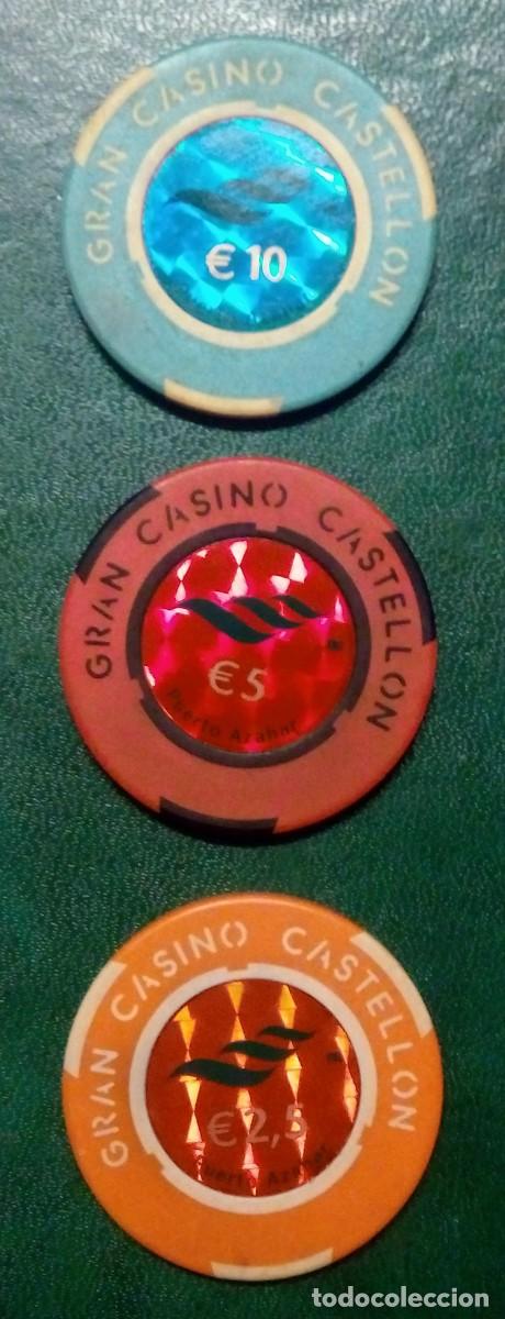 Monedas locales: Lote especial de fichas de casinos de Espanha