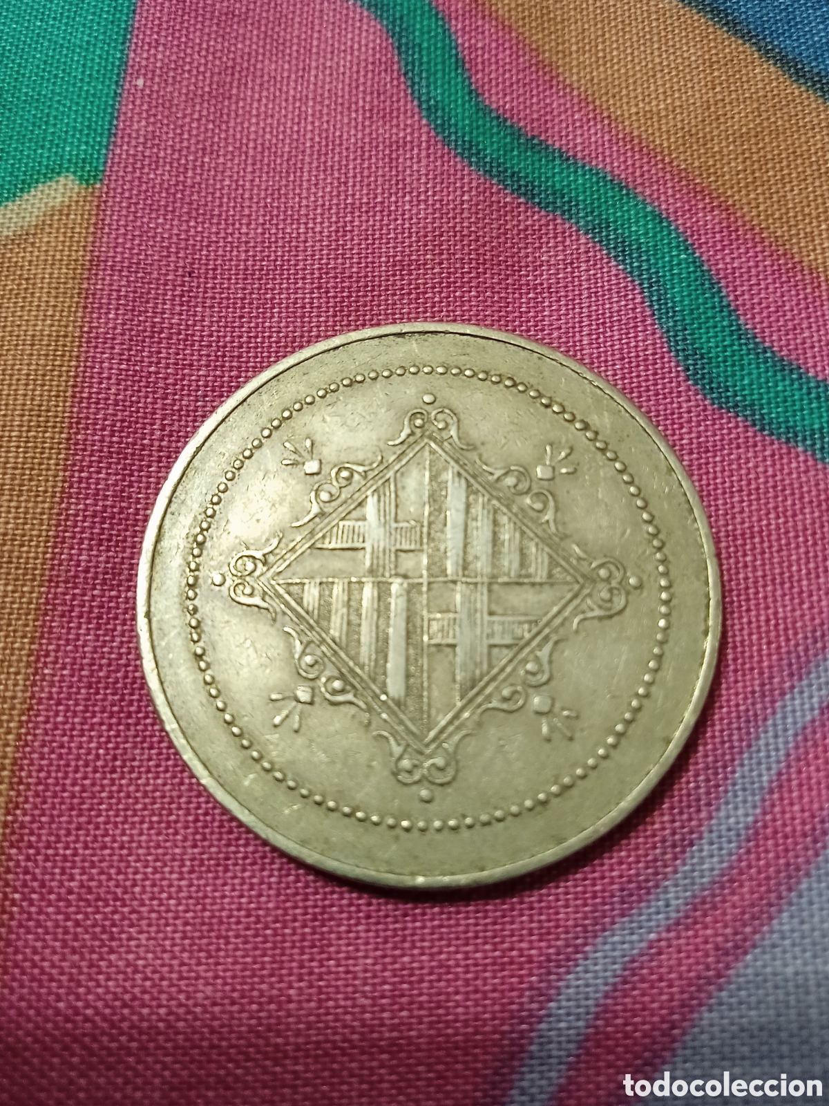 Monedas locales: RARA FICHA 31 MM. C&Iacute;RCULO MERCANTIL BARCELONA CATALU&Ntilde;A CATALUNYA