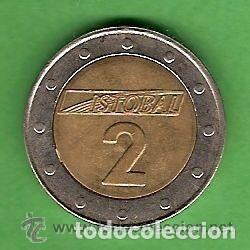 Monedas locales: ISTOBAL. FICHA BIMETALICA