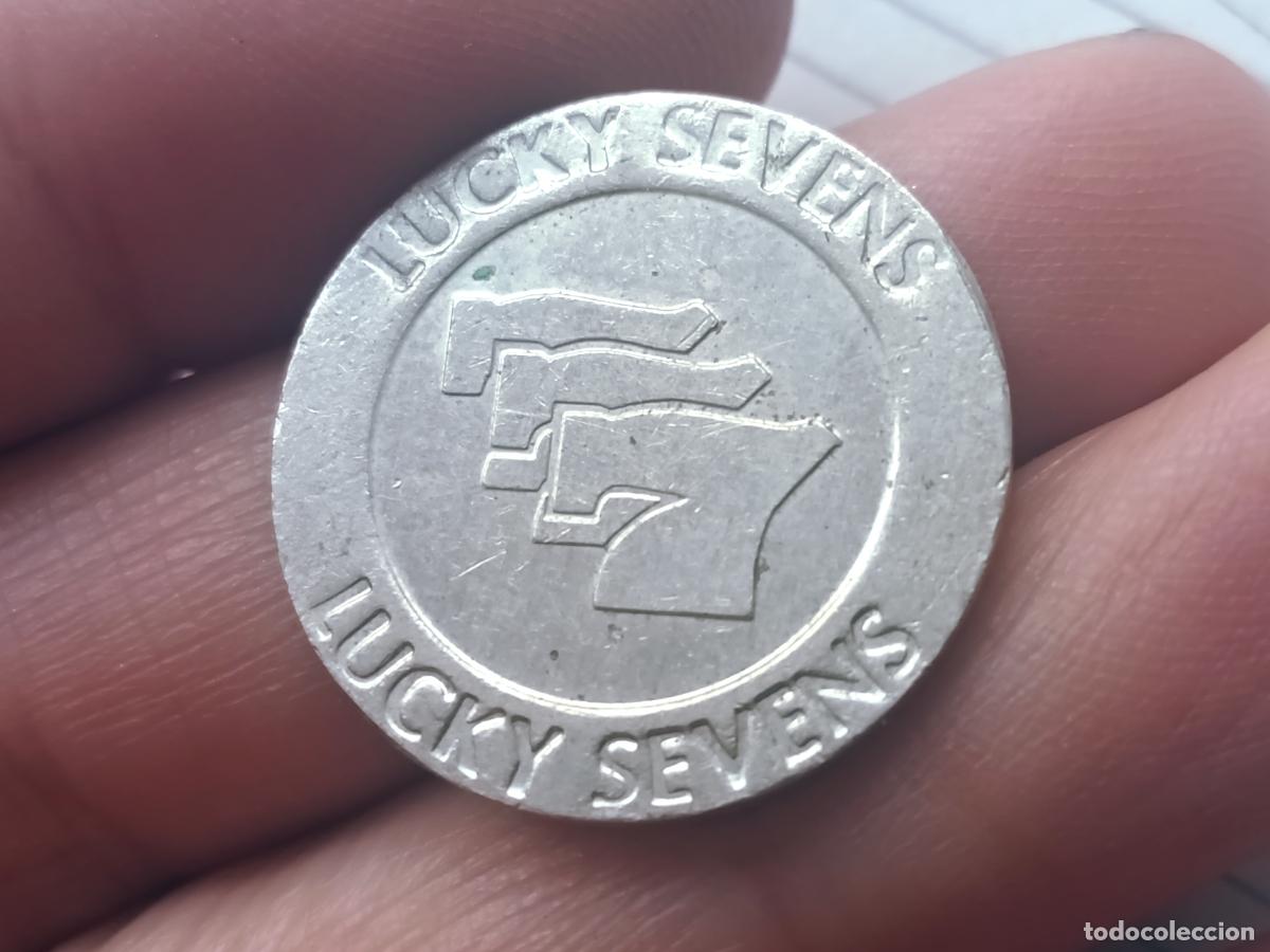Monedas locales: Game token Americano LUCKY SEVENS