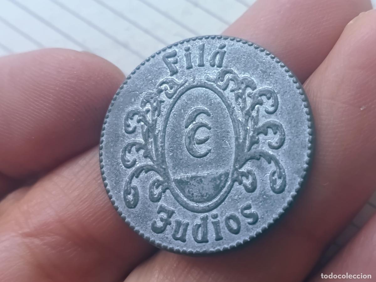Monedas locales: Ficha Moros y Cristianos, Fila Jud&iacute;os. 2001