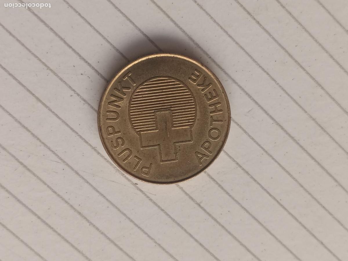 Monedas locales: Token de farmacia. APOTHEKE