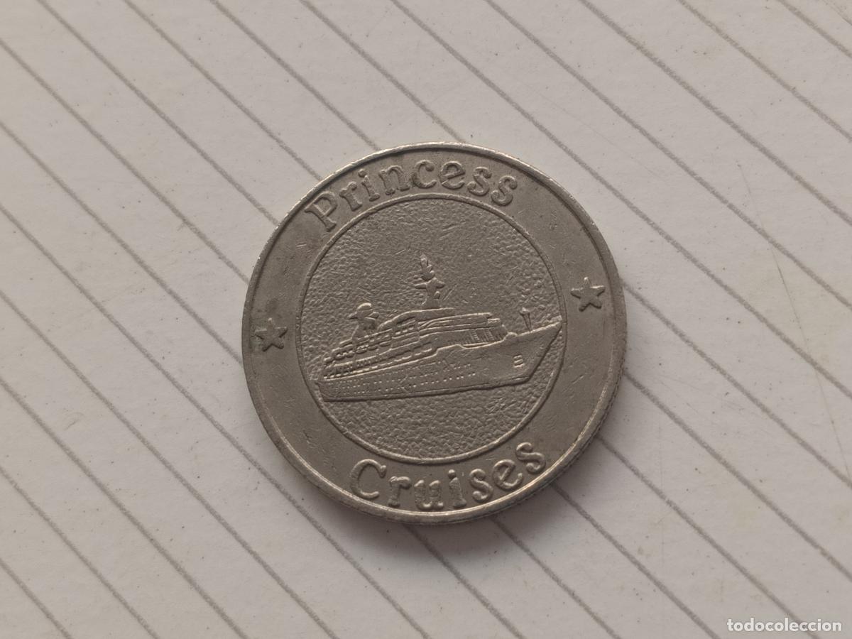 Monedas locales: Ficha de cruceros. Princess Cruises