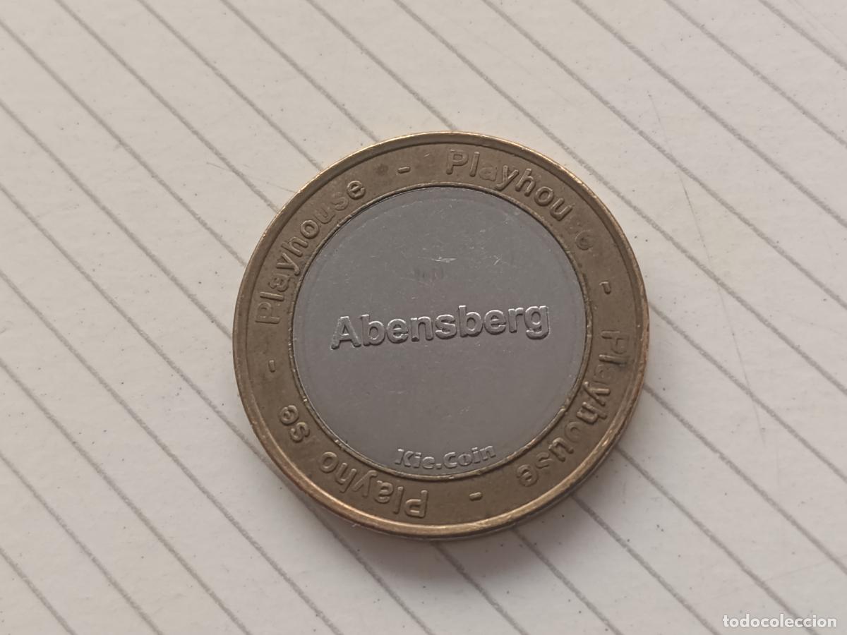 Monedas locales: Abensberg, Playhouse. Ficha bimet&aacute;lica