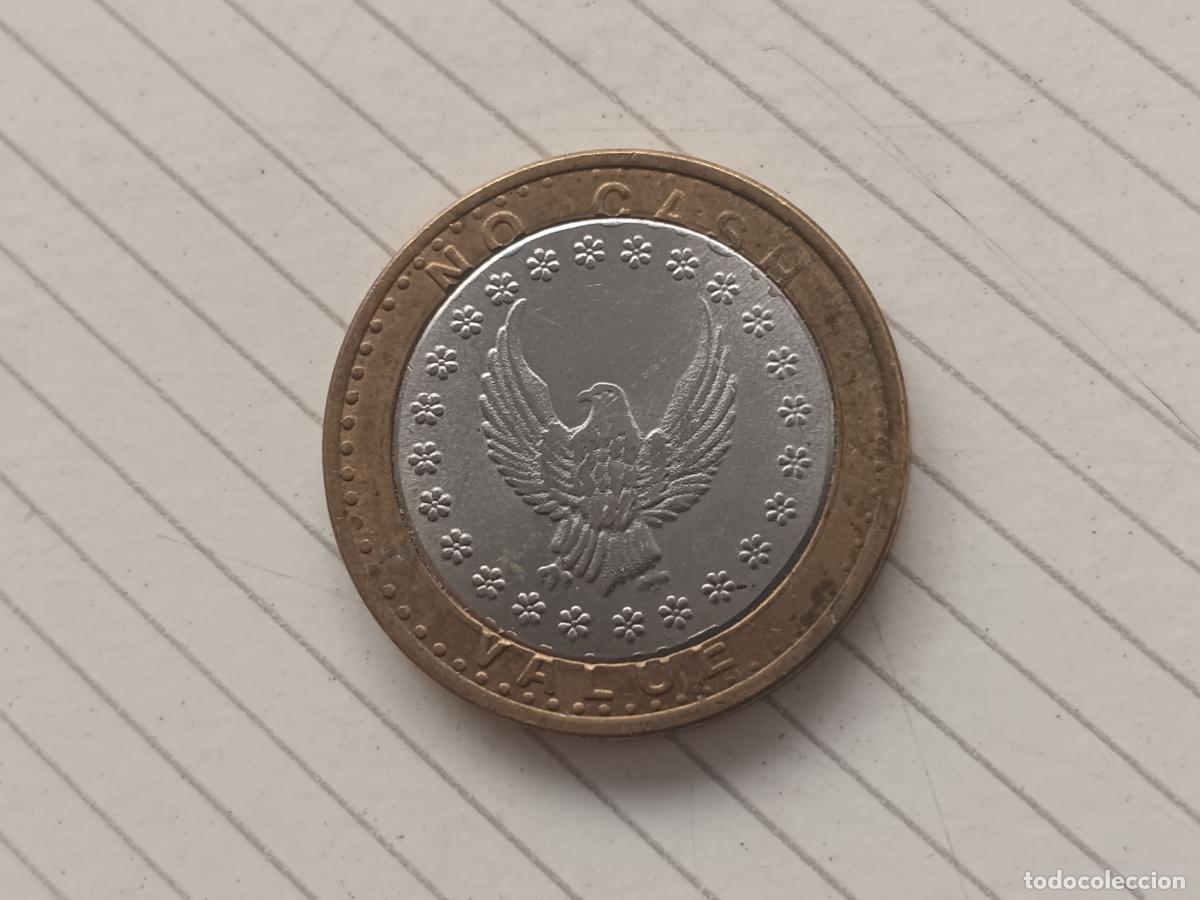 Monedas locales: Token de juego. Bimet&aacute;lica - Foto 2