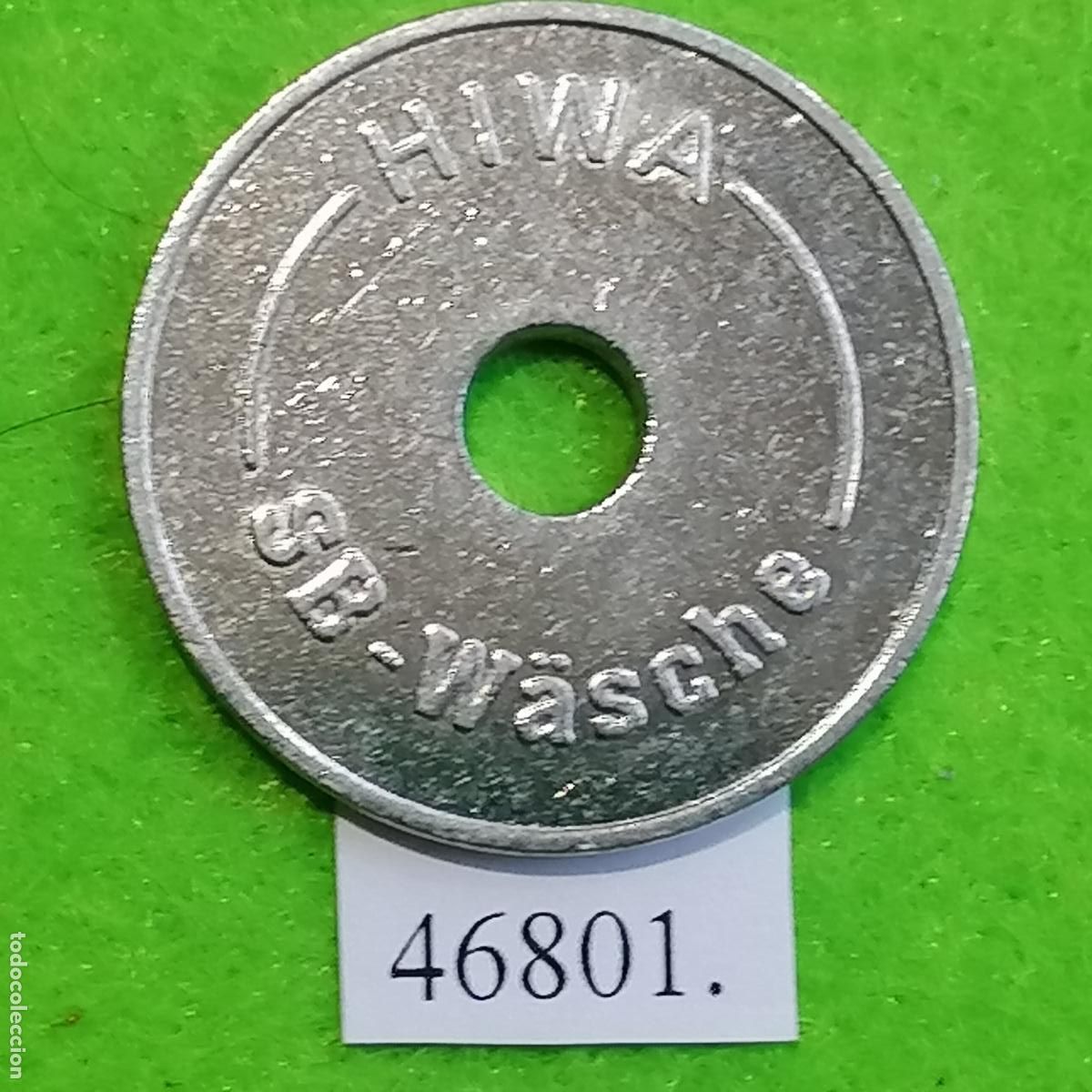 Monedas locales: Ficha Alemania, Autolavado, carwash, HIWA, SB WASCHE, schnell, schonend, sauber, Token, jet&oacute;n