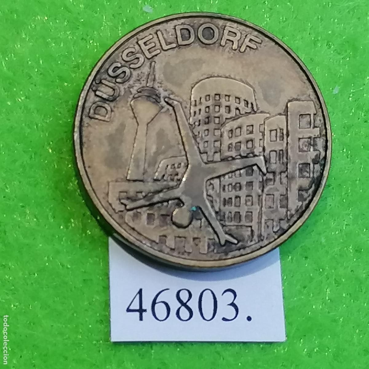 Monedas locales: Ficha Alemania, Dusseldorf, Heubach-W&uuml;rttemberg, Dr. Ising GmbH, Token, jet&oacute;n