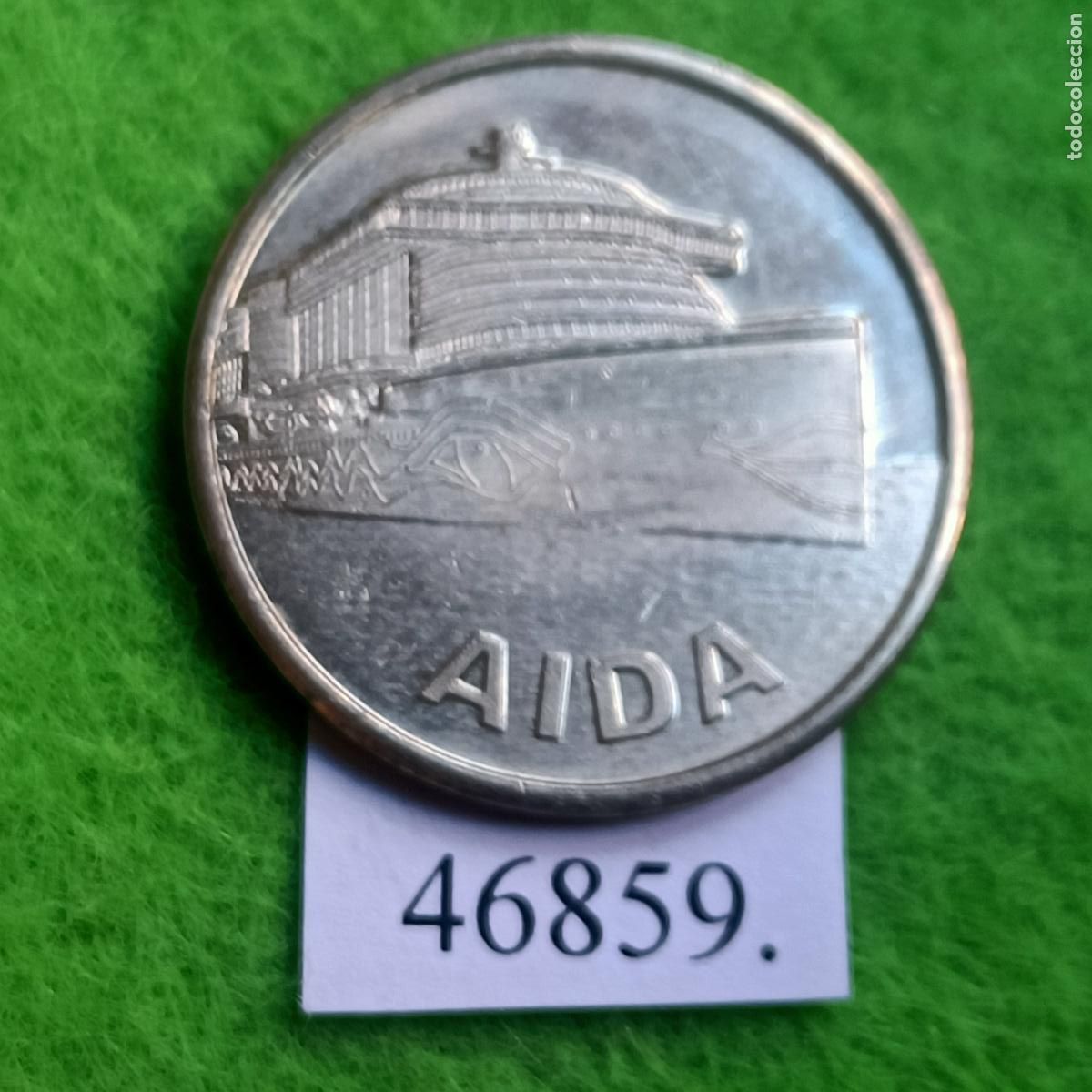Monedas locales: Ficha casino, crucero Aida, token, jeton