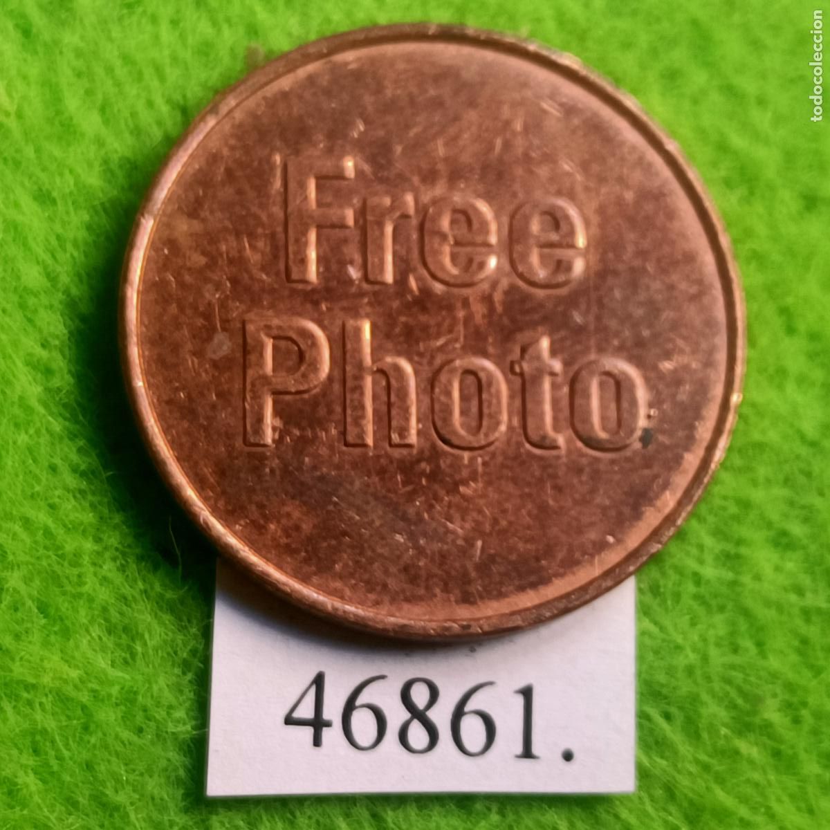 Monedas locales: Ficha MOMENTUM, PHOTOBOX, We make memories, Free photo, Token, Jeton