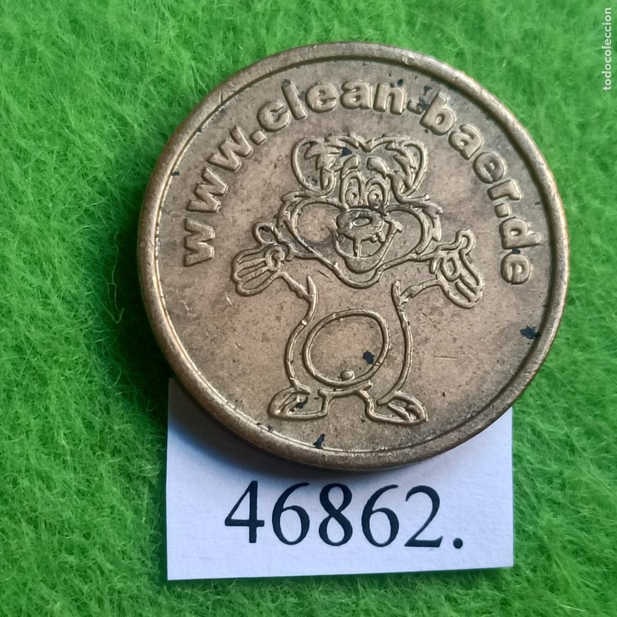 Monedas locales: Ficha Alemania, autolavado, carwash, Clean Baer, Token, Jeton