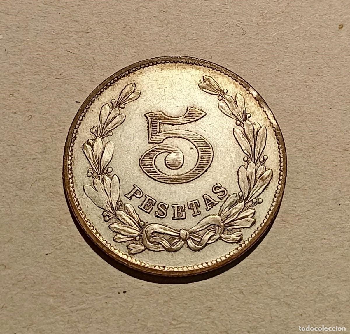 Moedas locais: ANTIGUA FICHA DE CASINO 5 PESETAS CUADRIGA ROMANA