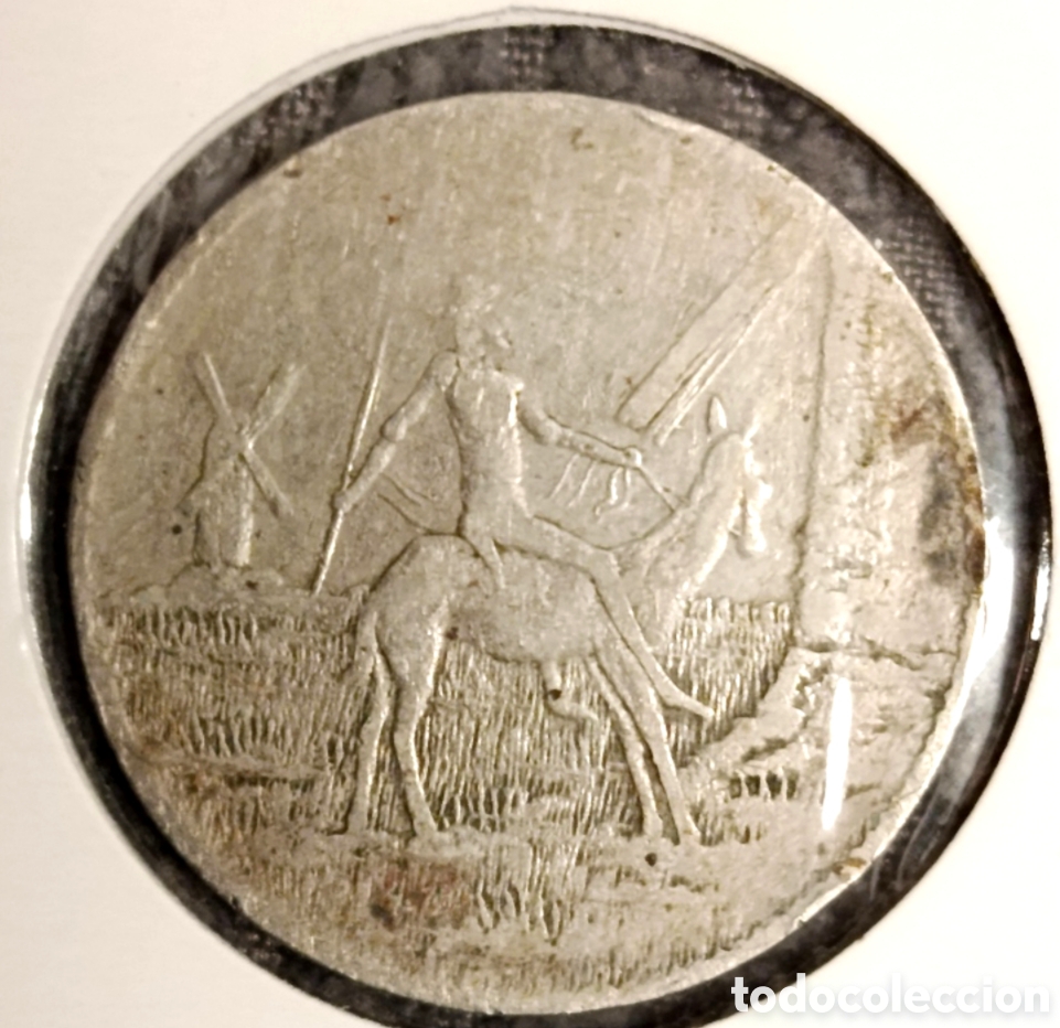 Moedas locais: Ficha casino:2 pesetas-Niquel.