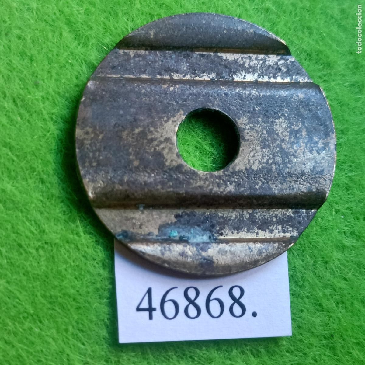 Monedas locales: Ficha ranurada, autoservicio, vending, token, jeton