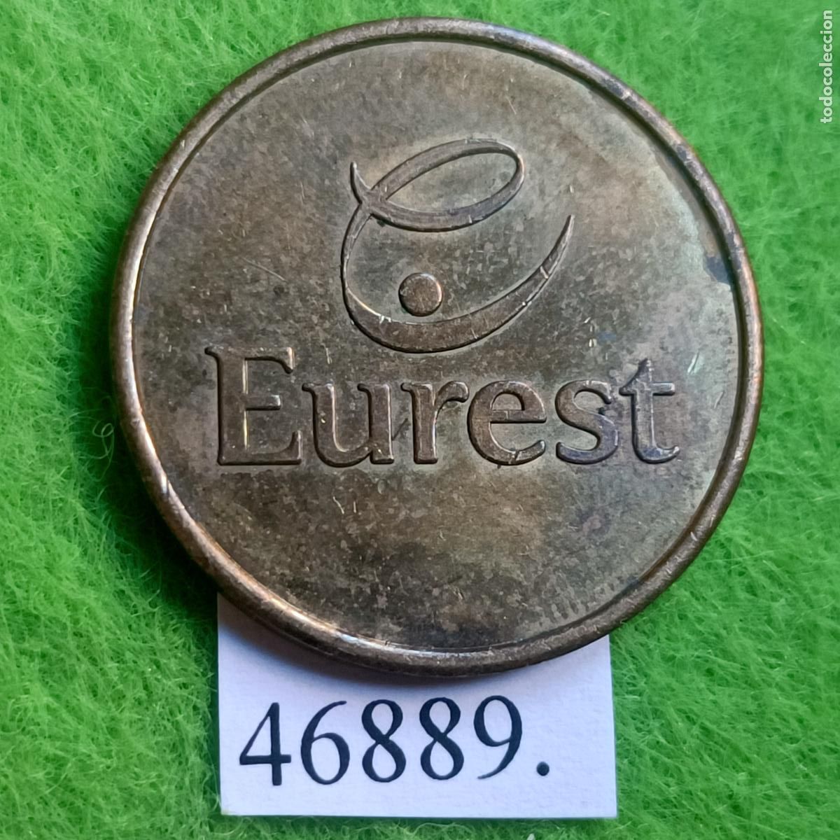 Monedas locales: Ficha Alemania,, caf&eacute;, consumici&oacute;n, Eurest, token, jet&oacute;n