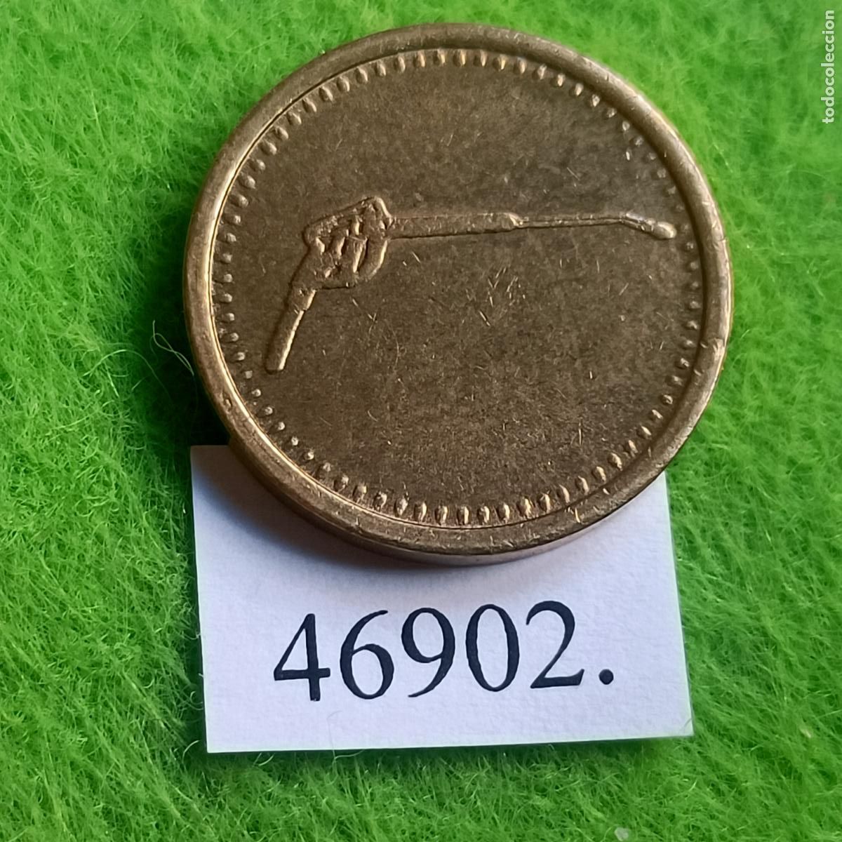 Monedas locales: Ficha Alemania,, autolavado, carwash, Karcher, token, jet&oacute;n
