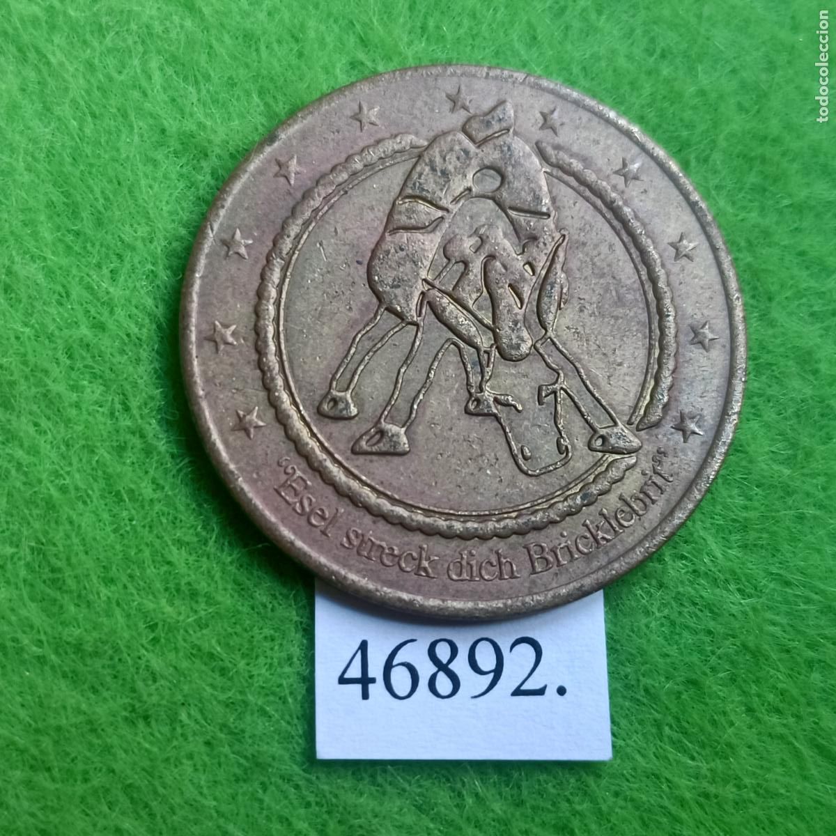 Monedas locales: Ficha, Alemania, parque de atracciones, freizeitpark Ducati ruhpolding, token, jeton