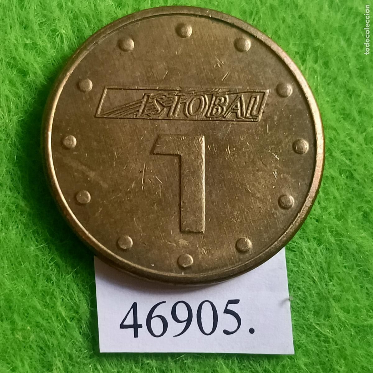 Monedas locales: Ficha, Alemania, autolavado, carwash, ISTOBAL jet&oacute;n