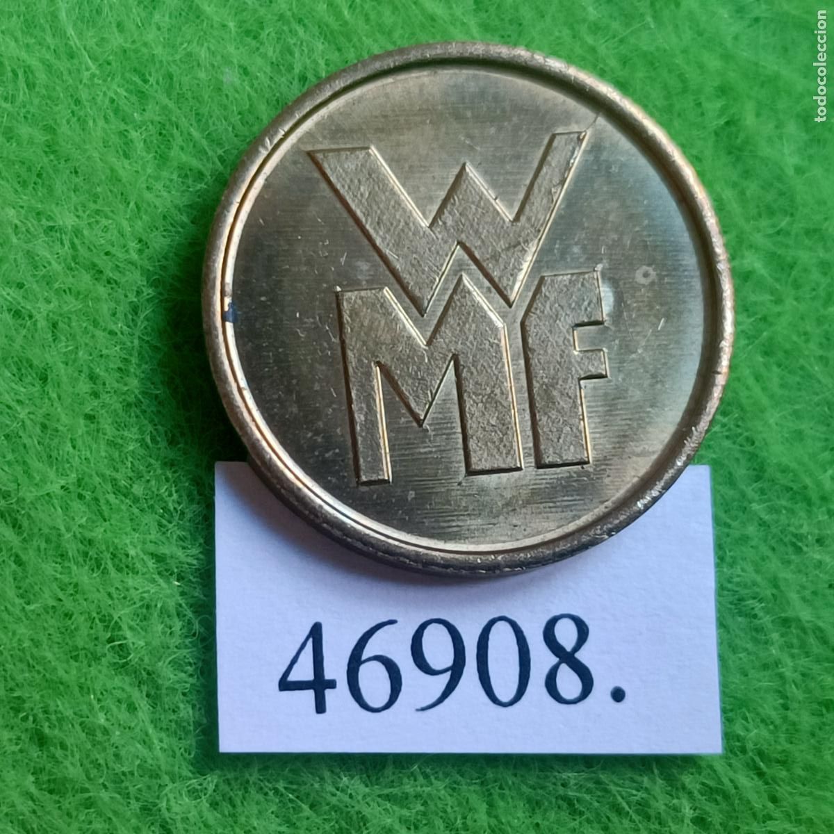 Monedas locales: Ficha, Alemania, autolavado, carwash, WMF jet&oacute;n