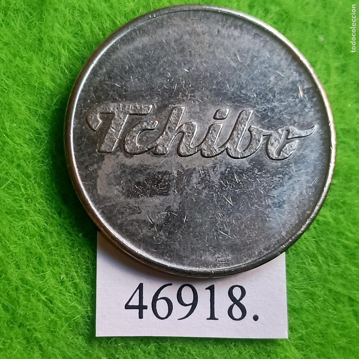 Monedas locales: Ficha caf&eacute;, consumici&oacute;n, vending, Tchibo, autoservicio , token jet&oacute;n