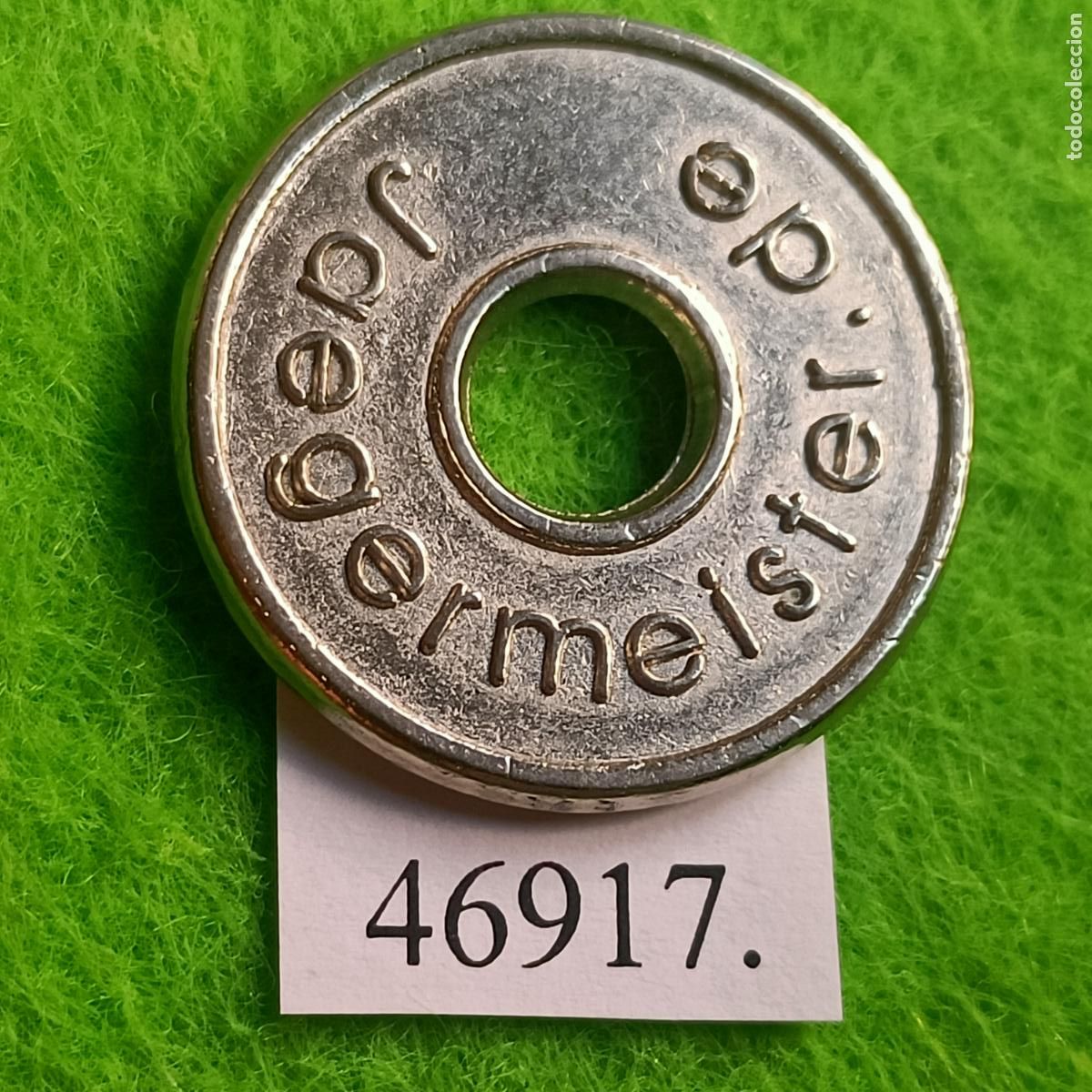 Monedas locales: Ficha , J&auml;germeister. de, autoservicio , token jet&oacute;n