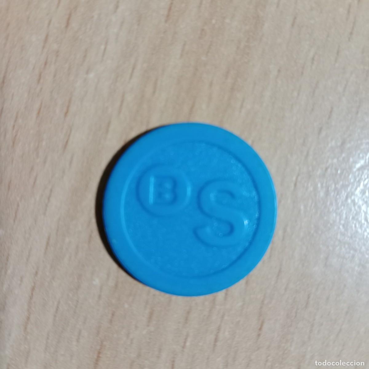 Monedas locales: FICHA TOKEN MONEDA AZUL COIN BANC SABADELL - A&Ntilde;O 2012.