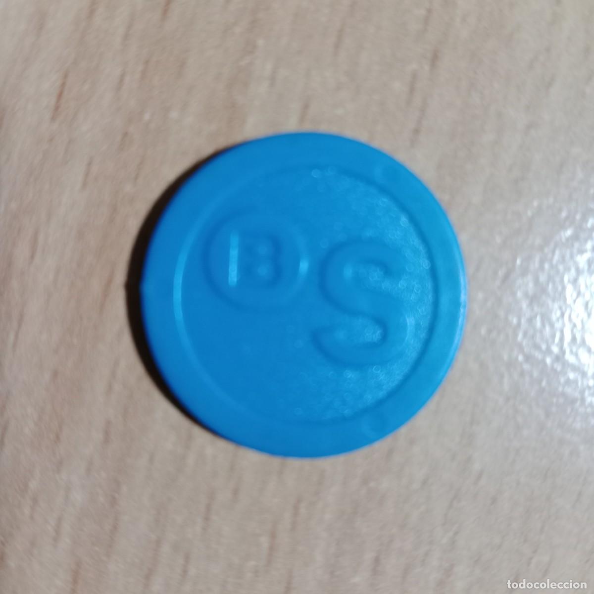 Monedas locales: FICHA TOKEN MONEDA AZUL COIN BANC SABADELL - A&Ntilde;O 2012. - Foto 2