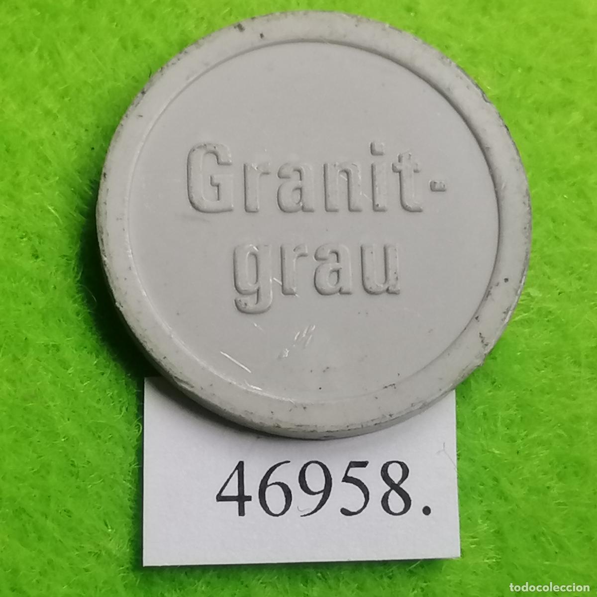 Monedas locales: Ficha Alemania, Lugato Granit-grau, token, jet&oacute;n