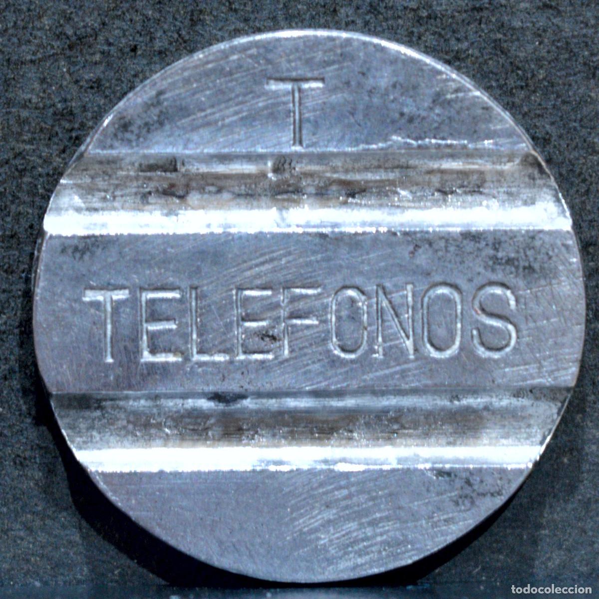 Monedas locales: FICHA TELEFONICA GETTONE TELEFONICO