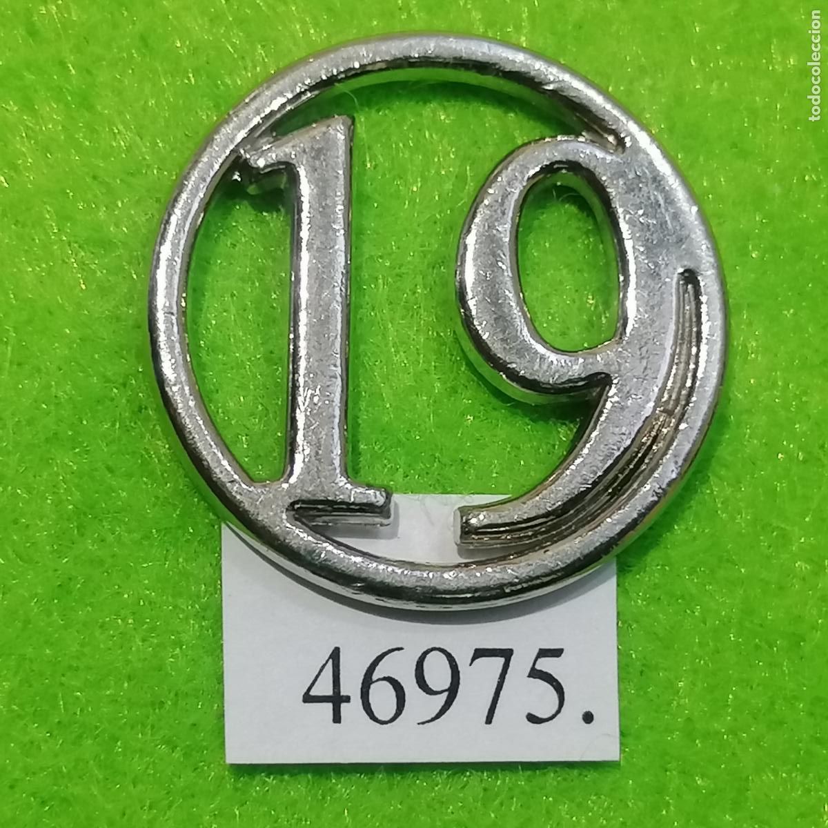Monedas locales: Ficha 19, token, jet&oacute;n,