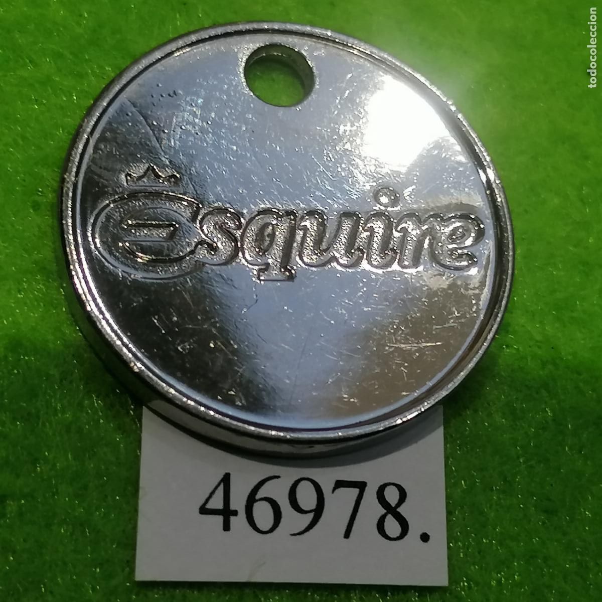 Monedas locales: Ficha Esquire, token, jet&oacute;n,