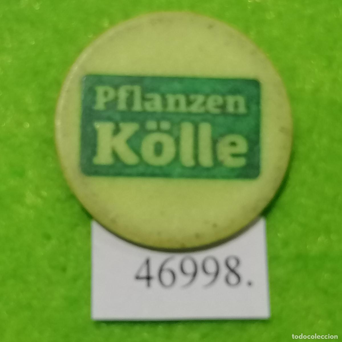 Monedas locales: Ficha Alemania, jardiner&iacute;a Pflanzen-K&ouml;lle, token jet&oacute;n