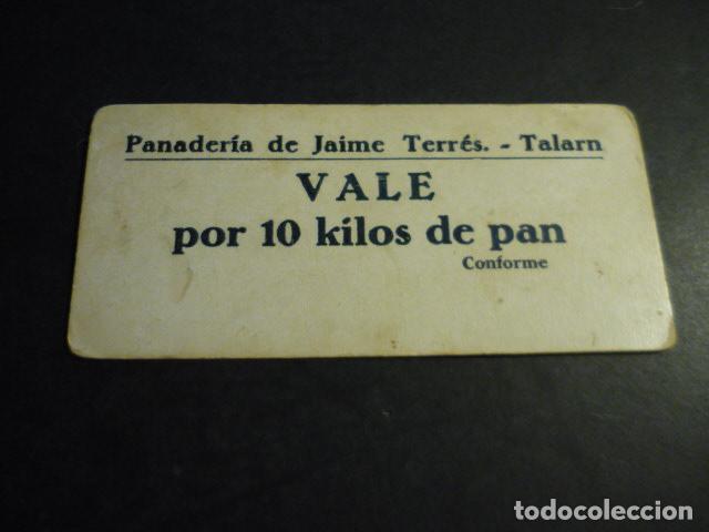 Monedas locales: VALE 10 KILOS DE PAN GUERRA CIVIL PANADERIA DE JAIME TERR&Eacute;S GUERRA CIVIL