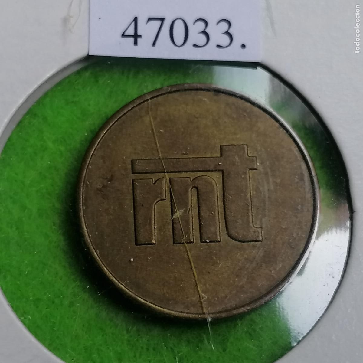 Monedas locales: Ficha RNT, autolavado, carwash, vending, Token, jet&oacute;n
