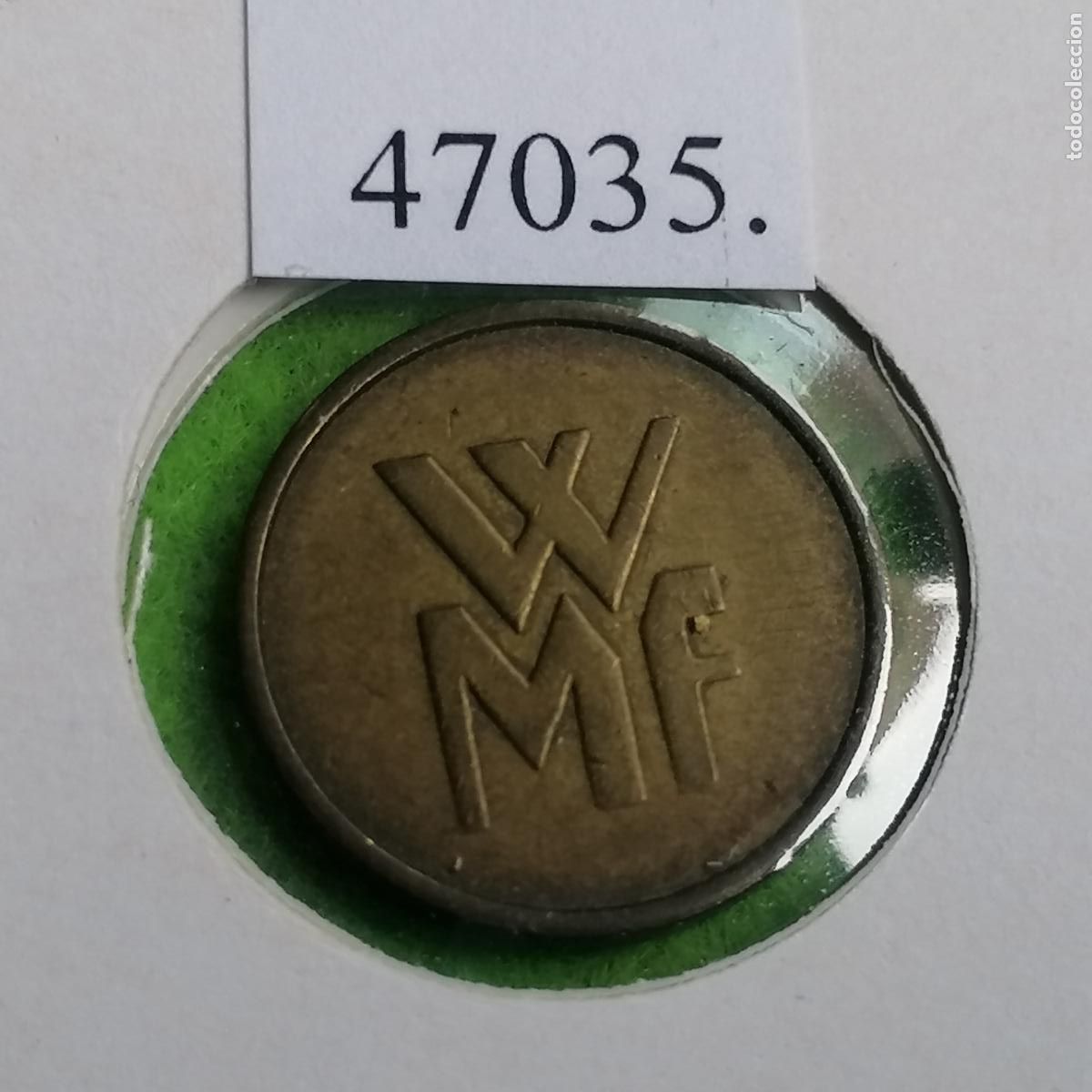 Monedas locales: Ficha W&uuml;rttembergische Metallwarenfabrik, tunel lavado, carwash, autolavado, , vending, Token, jet&oacute;n