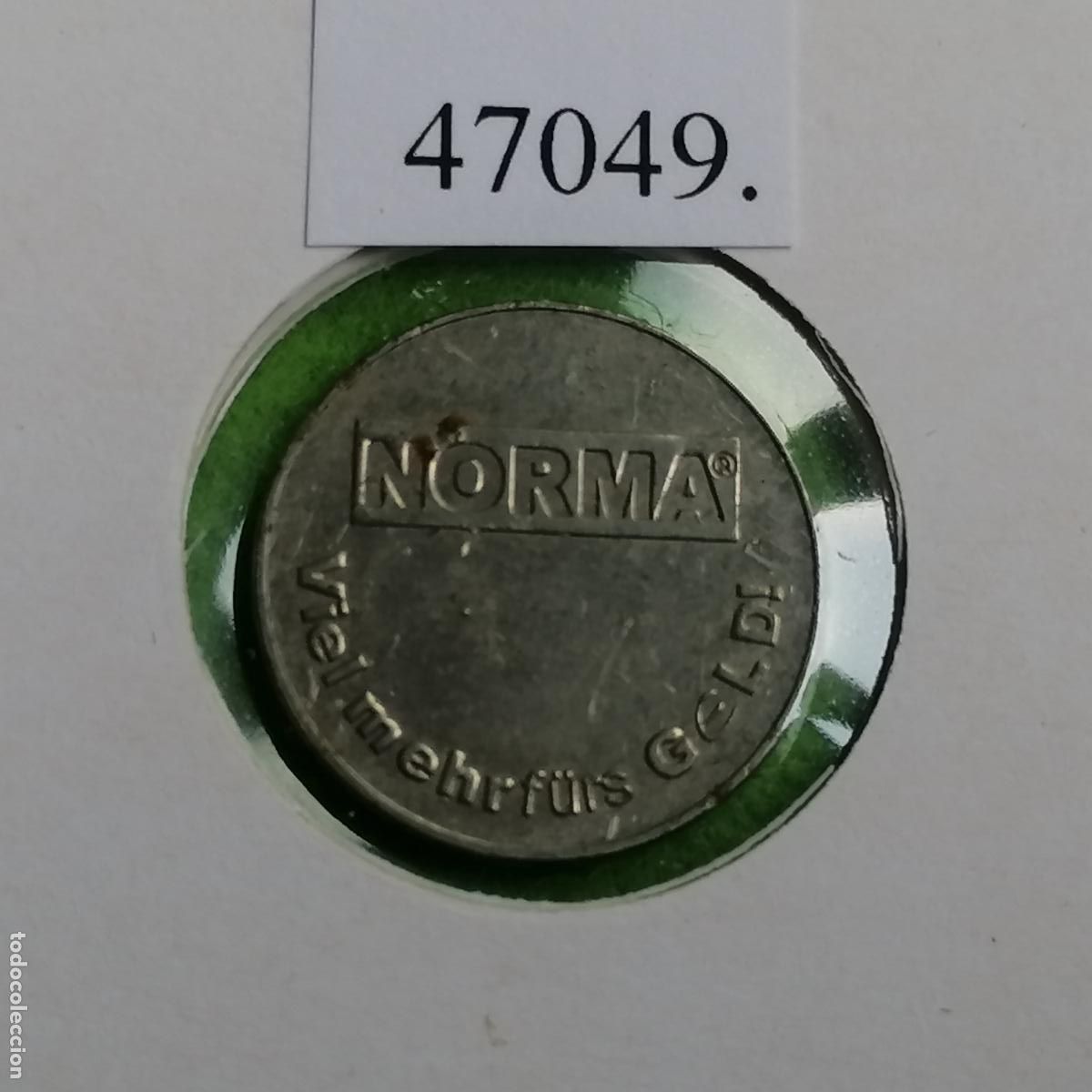 Monedas locales: Ficha Alemania, supermercado de la cadena Norma , token, jeton