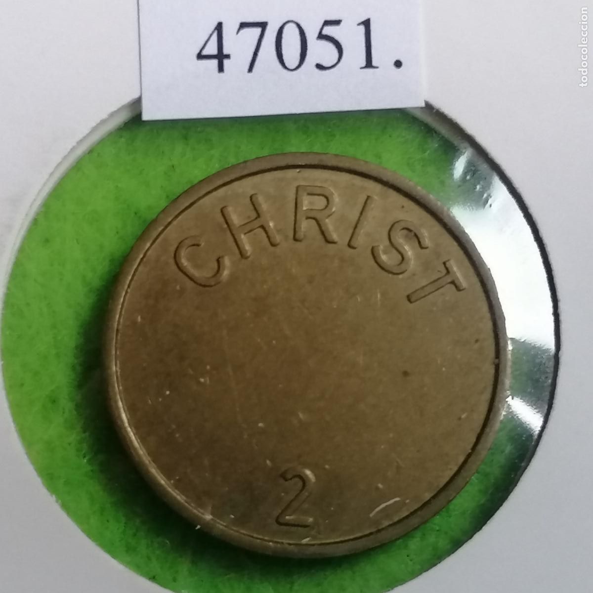Monedas locales: Ficha Alemania, Christ 2, autolavado, carwash , token, jeton