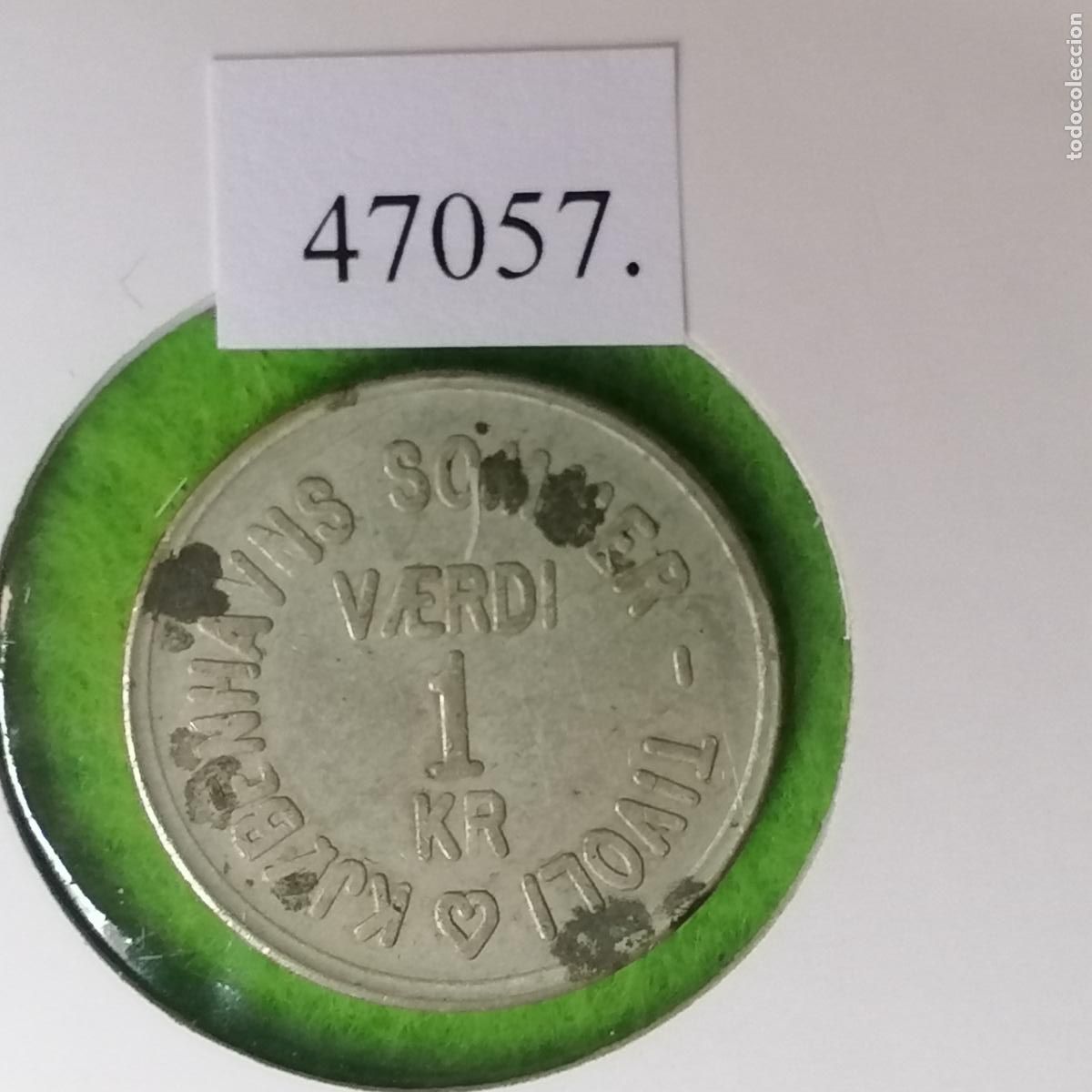 Lokalw&auml;hrung: Ficha DINAMARCA PARQUE TIVOLI, 1 CORONA , token, jeton